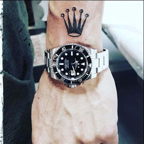 rolex watch tattoo|rolex logo tattoo ideas.